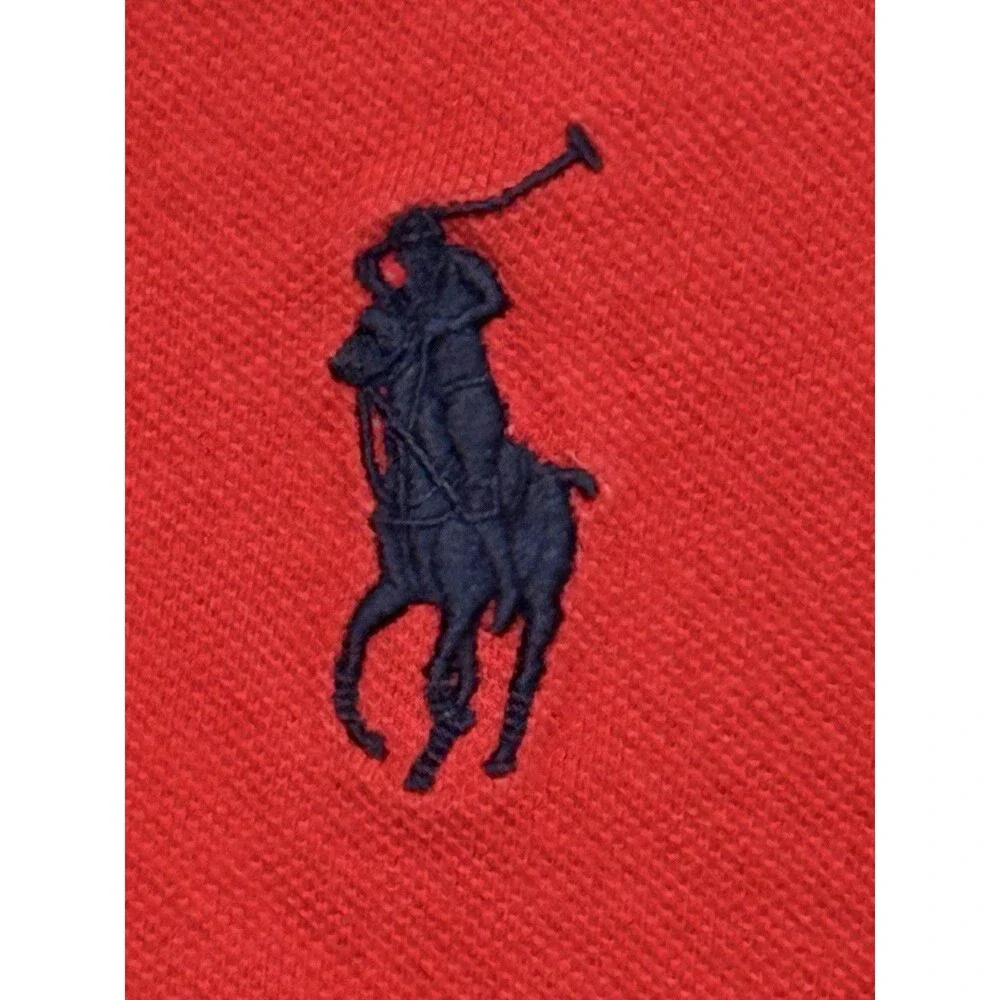 Polo Ralph Lauren Team USA 2016 Olympics Red Polo Shirt Mens L Official